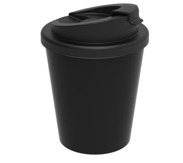 Premium Deluxe Bio-Kaffeebecher small schwarz 