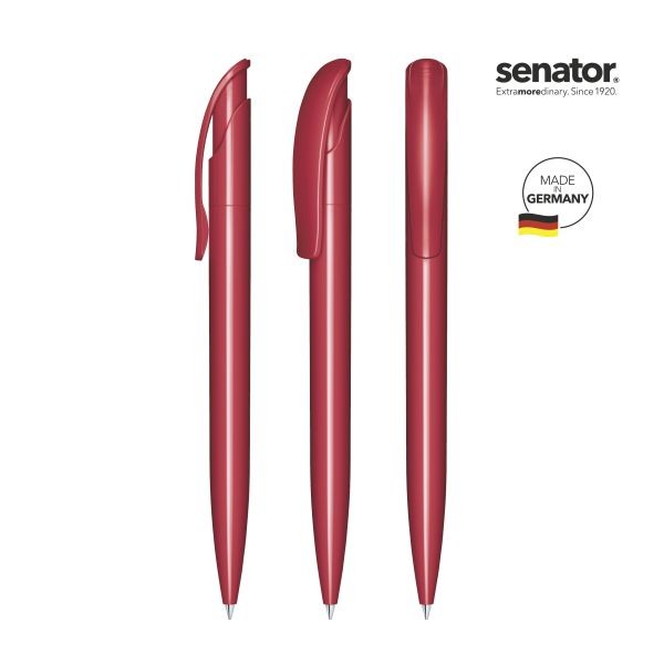 SENATOR Kugelschreiber CHALLENGER Polished 2416 Pantone 201 Rot