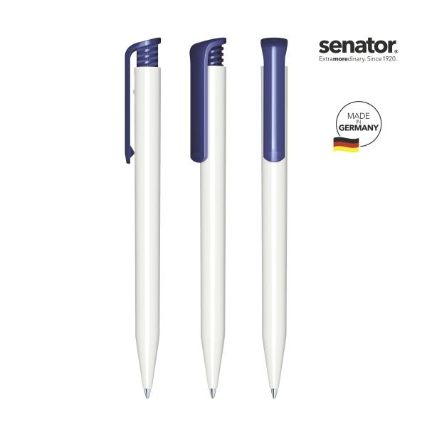 SENATOR Kugelschreiber SUPER HIT Polished Basic 2955 Pantone 2757 Blau