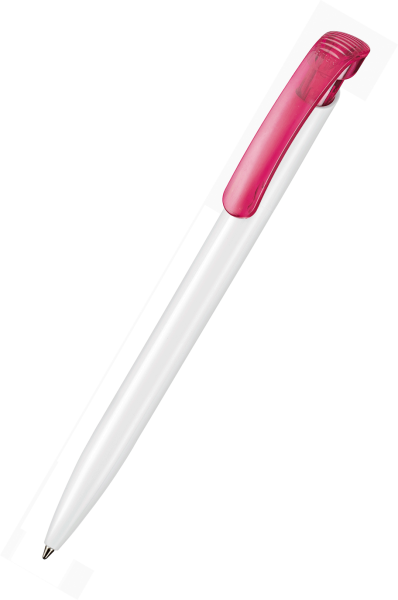 Ritter Pen Kugelschreiber Clear ST 42023 weiss + magenta 3806