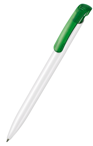 Ritter Pen Kugelschreiber Clear ST 42023 weiss + limonen-grün 4031