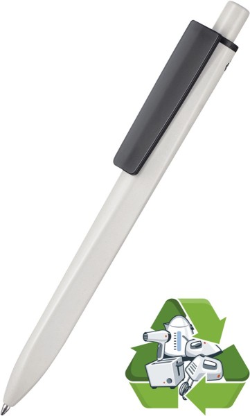 Ritter Pen Kugelschreiber Ridge Recycled Soft 99802 grau + schwarz 1525