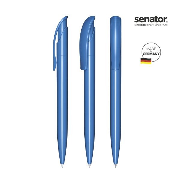 SENATOR Kugelschreiber CHALLENGER Polished 2416 Pantone 2935 Blau