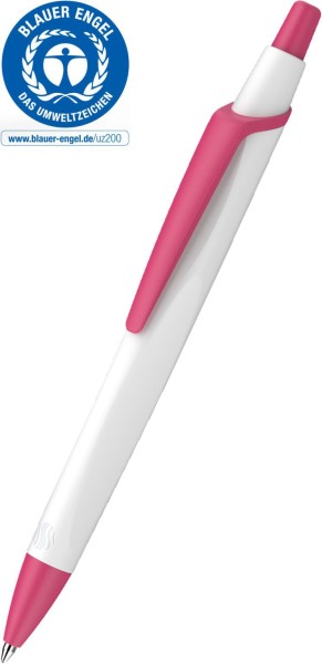 Reco Basic Schneider Kugelschreiber weiss-pink